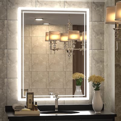 TokeShimi LED Bathroom Vanity Mirror, Anti-Fog Dimmable Wall Mirror