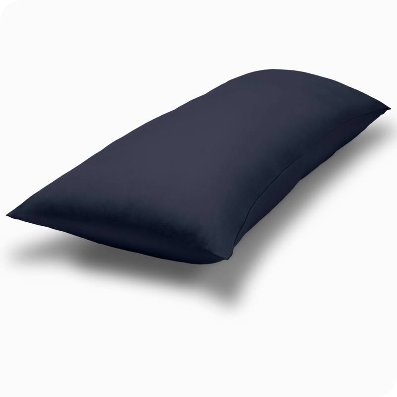 Bare Home Microfiber Body Pillow Cover with Zipper Closure