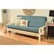 Somette High-density Foam Full-size Replacement Futon Mattress Only - Linen Aqua