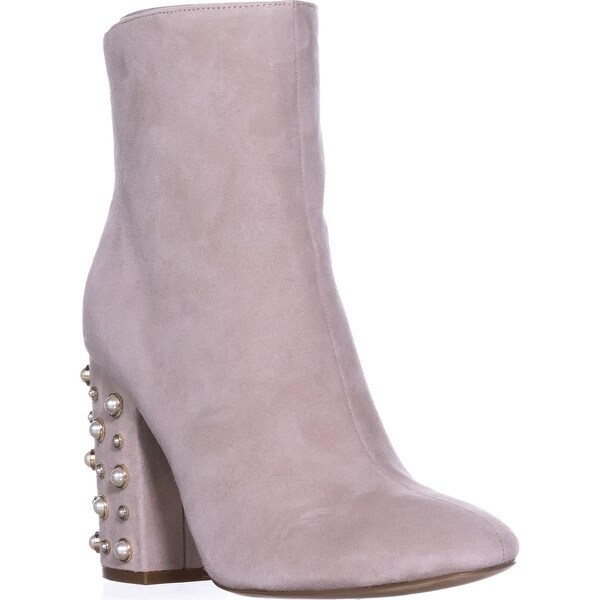 taupe suede ankle boots