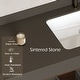 preview thumbnail 75 of 73, 48" Modern Floating Single Bathroom Vanities with Sink, Brown or Natural wood, 2 Drawers