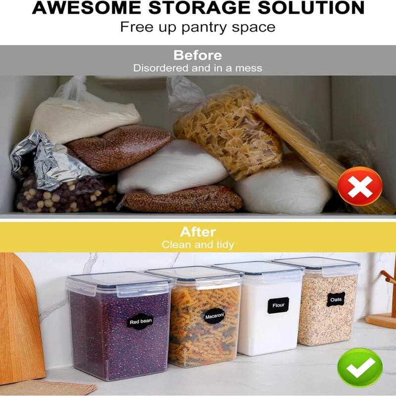 Large 5.2L Dry Food Storage Containers Bed Bath & Beyond 39099394