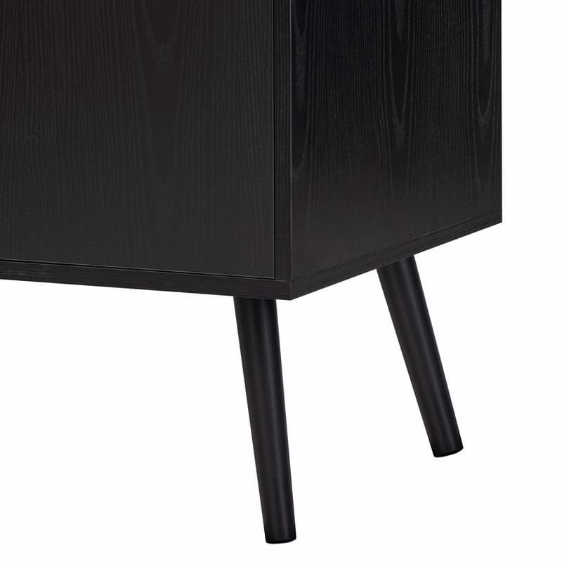 Modern Cabinet with 2 Doors and 3 Drawers
