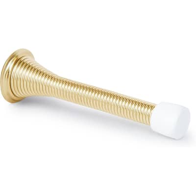 Mega Handles Spring Door Stop with Rubber Bumper | Door Knob and Wall Protection