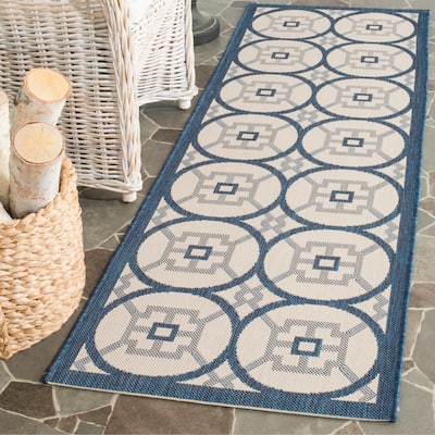 SAFAVIEH Courtyard Gaye Indoor/ Outdoor Waterproof Patio Backyard Rug