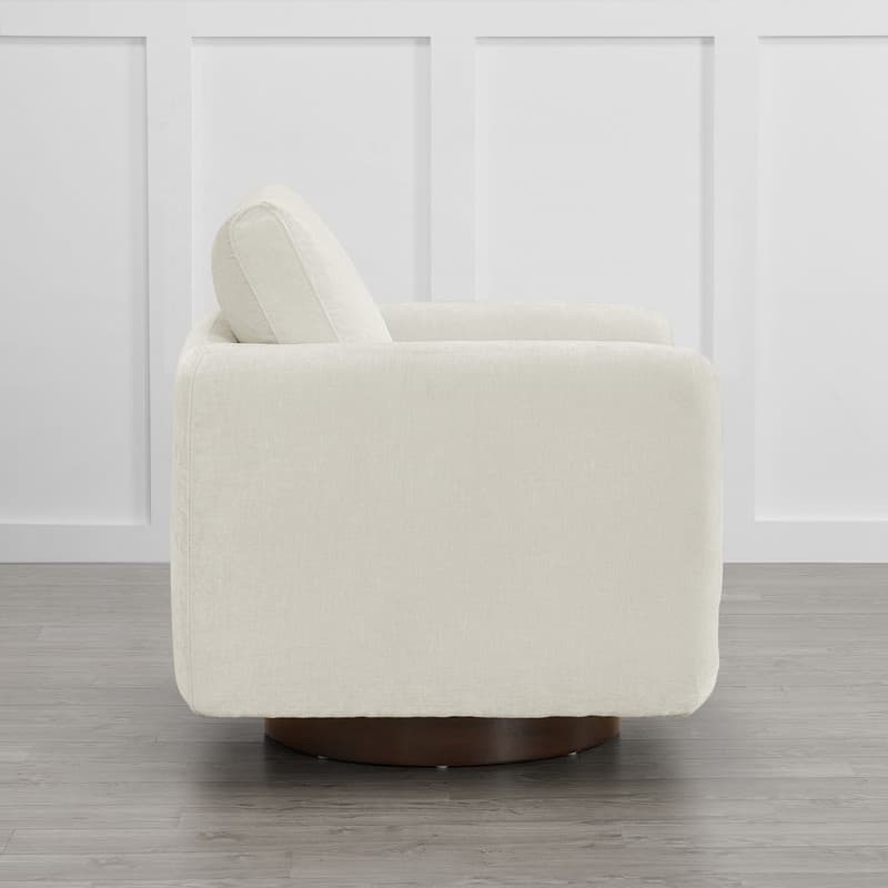 Rebecca Swivel Accent Chair Armchair with Back Cushion