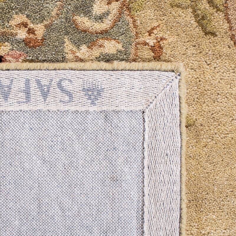 SAFAVIEH Handmade Bergama Achsah Oriental Hand-spun Wool Rug