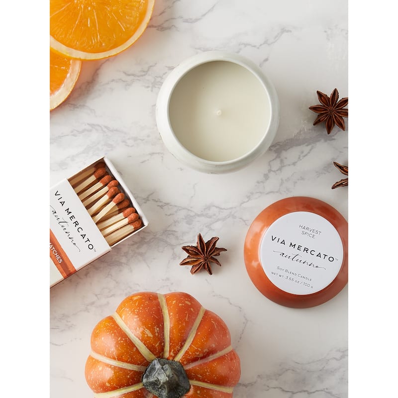 3.5Oz Autunno Candle - Harvest Spice
