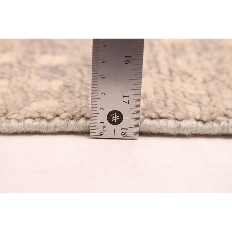 ECARPETGALLERY Hand-knotted Tangier Ivory Wool Rug - 5'7 x 8'2