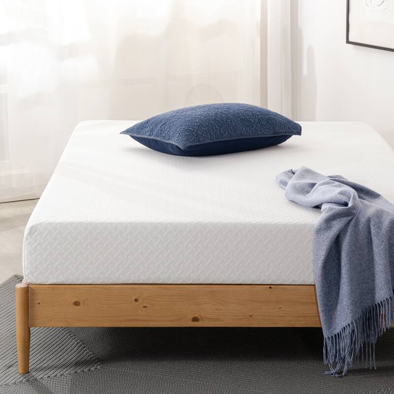 Priage by ZINUS 8-inch Green Tea Cool Mate Memory Foam Mattress