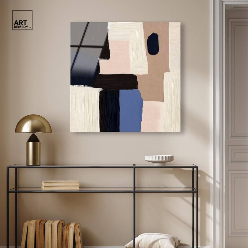 Blue Quietude II Acrylic by Art Remedy, Ready to Hang