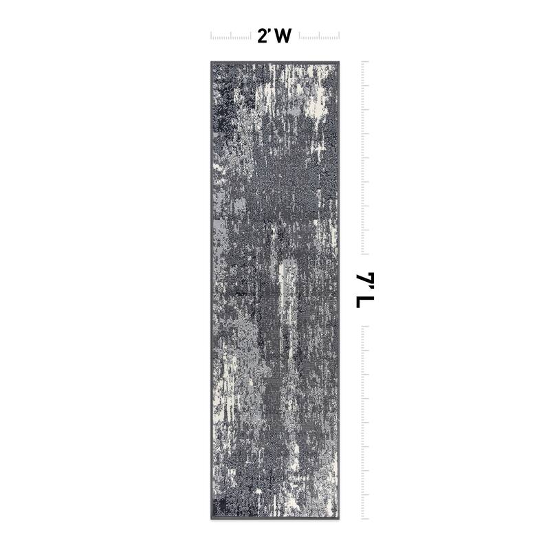 World Rug Gallery Modern Abstract Area Rug