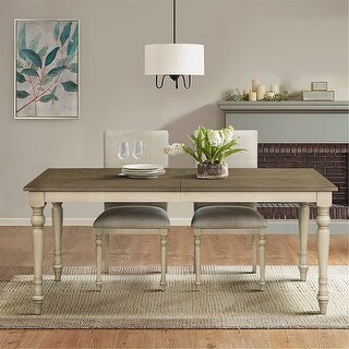 Modern Rectangular Wood Dining Table - Bed Bath & Beyond - 38404107