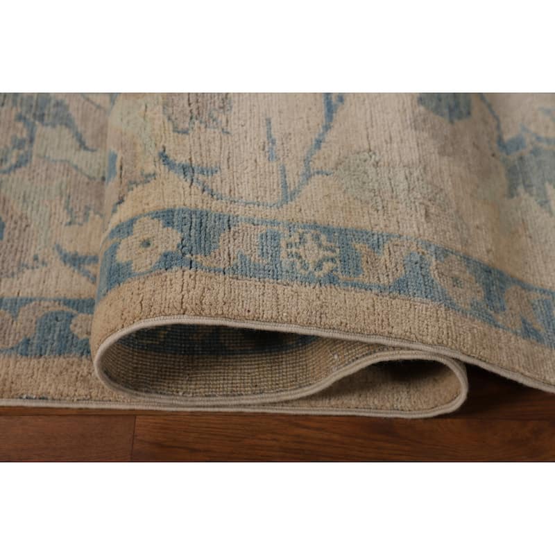 Mute Color Oushak Oriental Area Rug Handmade Wool Carpet - 8'3" x 10'0"