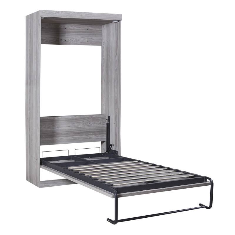 Twin Size Murphy Bed and Cabinet Bundle