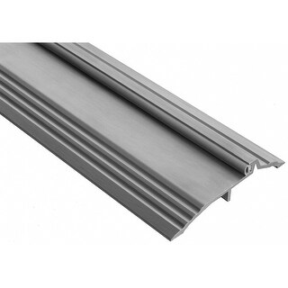 National Guard Threshold: Smooth/Fluted Top, Aluminum Mill, 5 in Wd, 1 ...