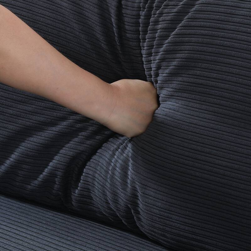 The 53-Inch Sofa Offers A Spacious Layout In The Small Apartment
