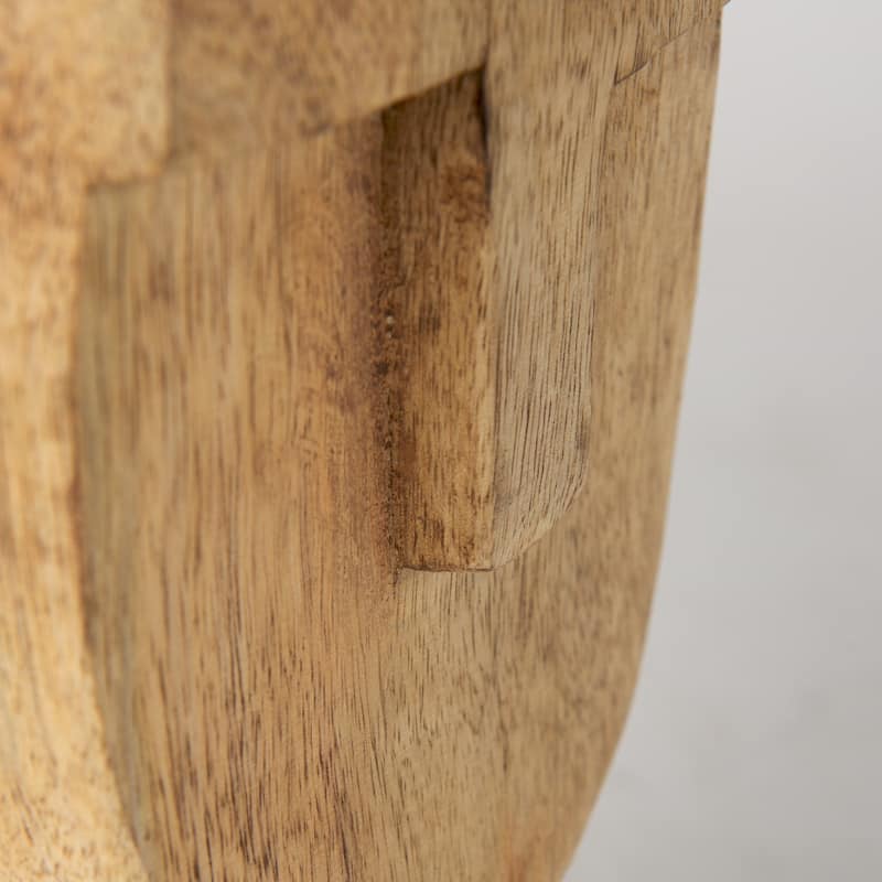 Ivan Large Wooden Head Sculpture