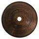 preview thumbnail 3 of 3, Hammered Copper 13-in Large Pendant Light Shade in Oil Rubbed Bronze (SH-L400DB)