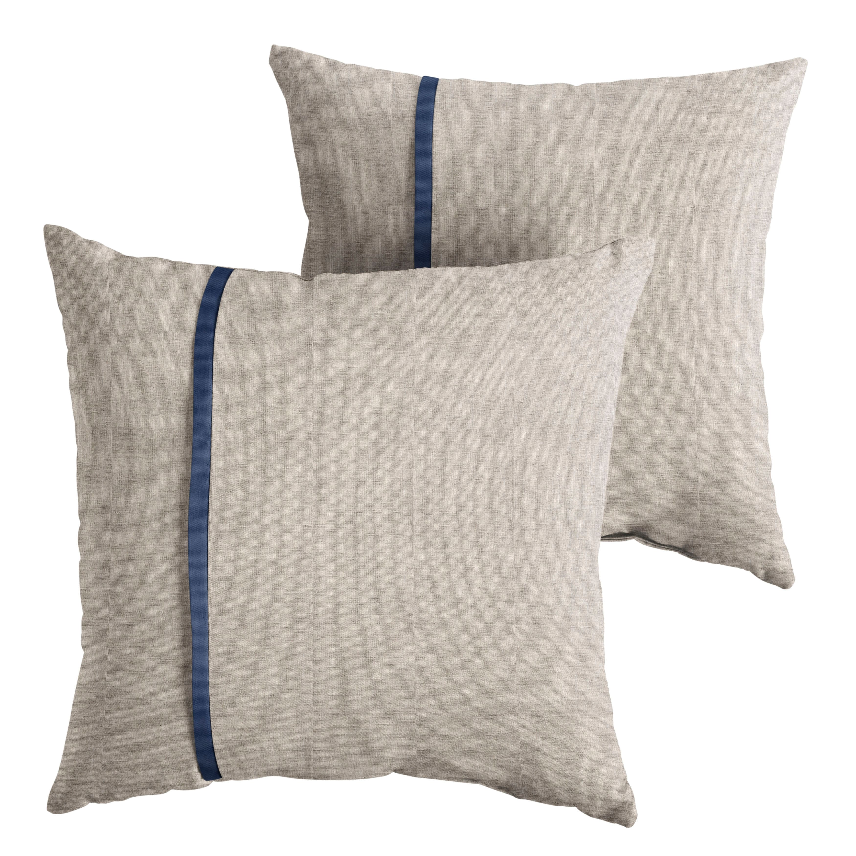 Option Sunbrella - Cast Silver/Canvas Navy
