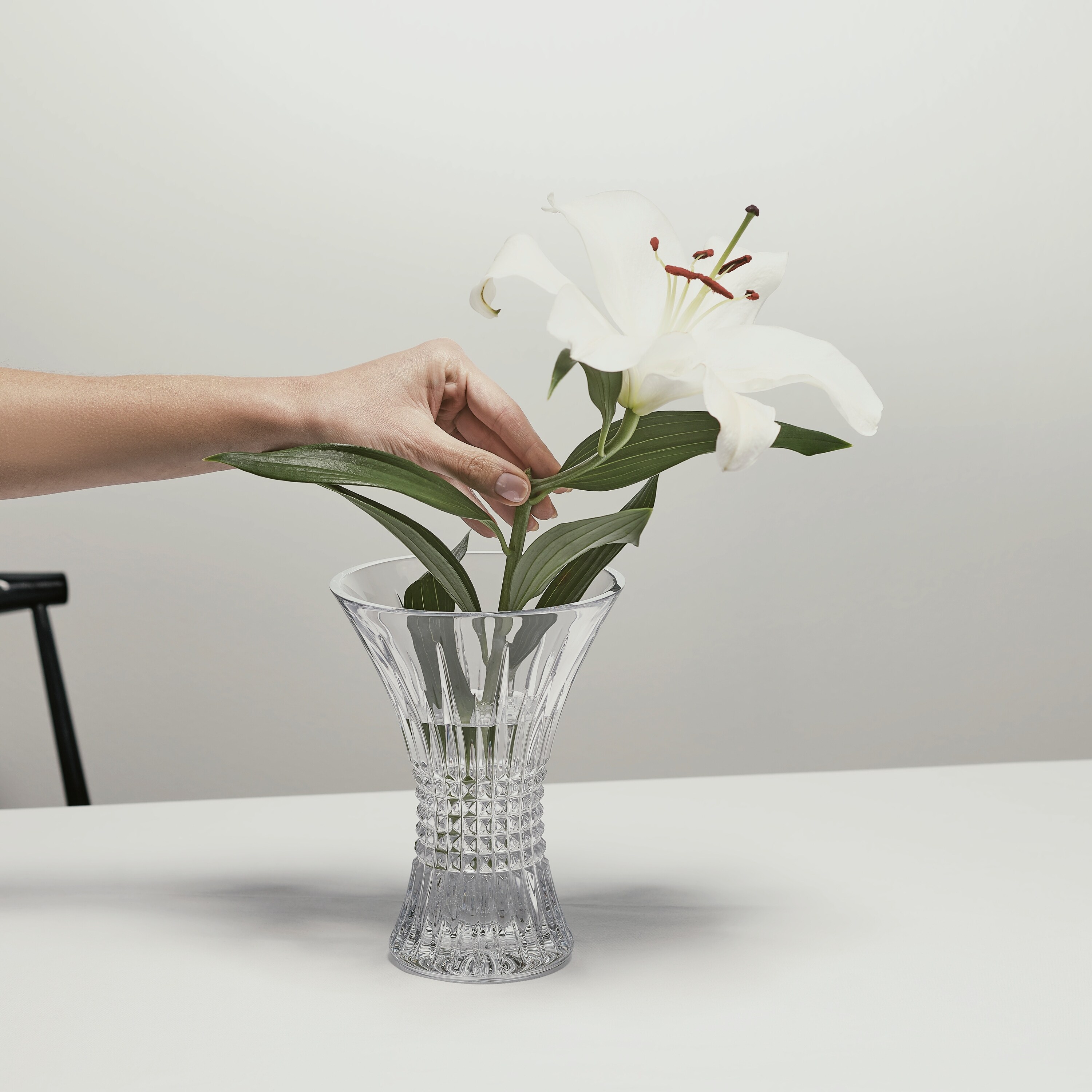 Waterford-Lismore-Diamond-Vase