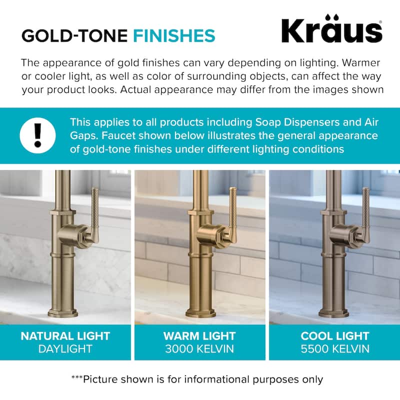 Kraus Bolden 1-Handle Drinking Water Dispenser Beverage Kitchen Faucet