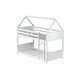 preview thumbnail 41 of 40, House-Style Twin Bunk Bed with Roof & Ladder