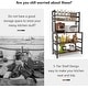 preview thumbnail 9 of 15, 5-Tier Kitchen Bakers Rack Kitchen Stand Utility Storage Cart