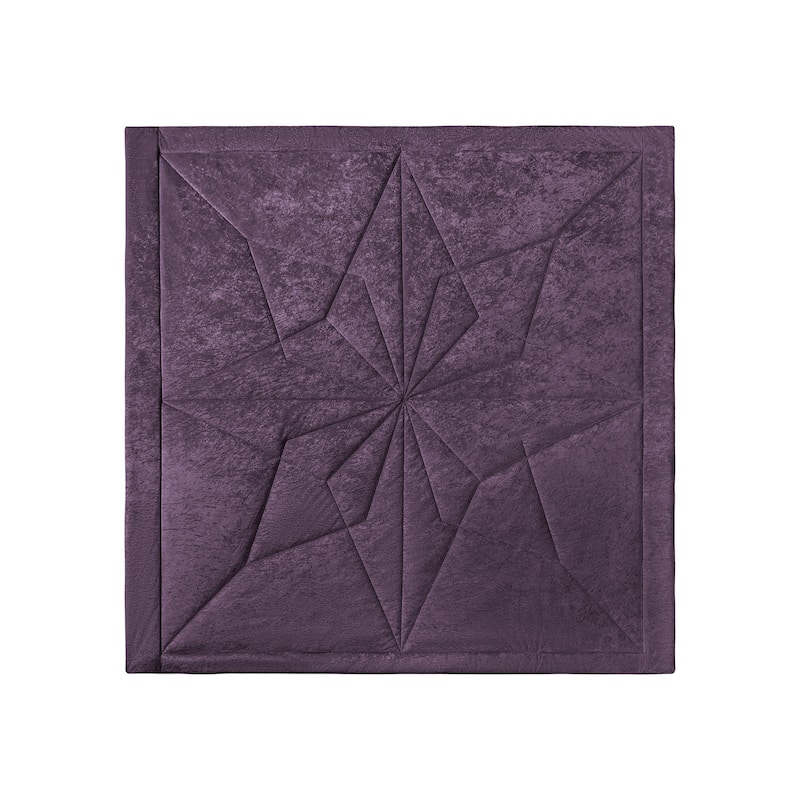Gabriel Geometric Quilted Comforter Set