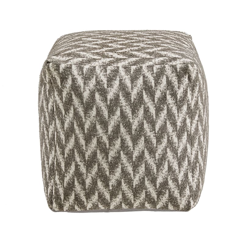Brunico Upholstered Square Pouf Ottoman by iNSPIRE Q Bold