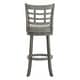 preview thumbnail 34 of 46, Verona Swivel 29-inch High Back Barstool by iNSPIRE Q Classic