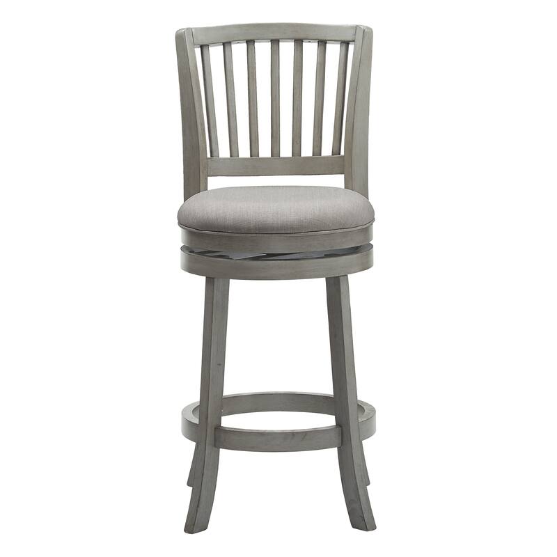 Menas Slat Black Swivel Chair by iNSPIRE Q Classic