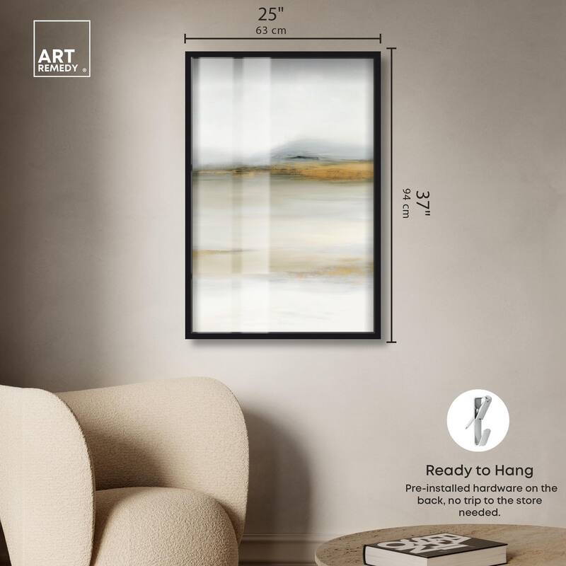 Misty Expanse II Shadowbox by Art Remedy