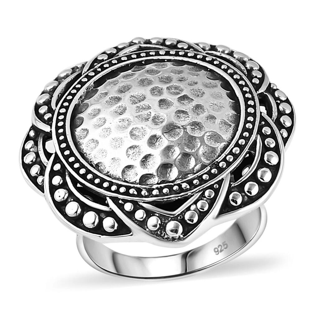 Shop LC Ring in Sterling Silver Size 7 11.75 Grams