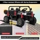 preview thumbnail 20 of 38, Gymax 12V 2 Seater Ride On UTV Dump Truck Remote w/ Electric Dump Bed