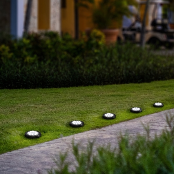 Disk solar lights on sale