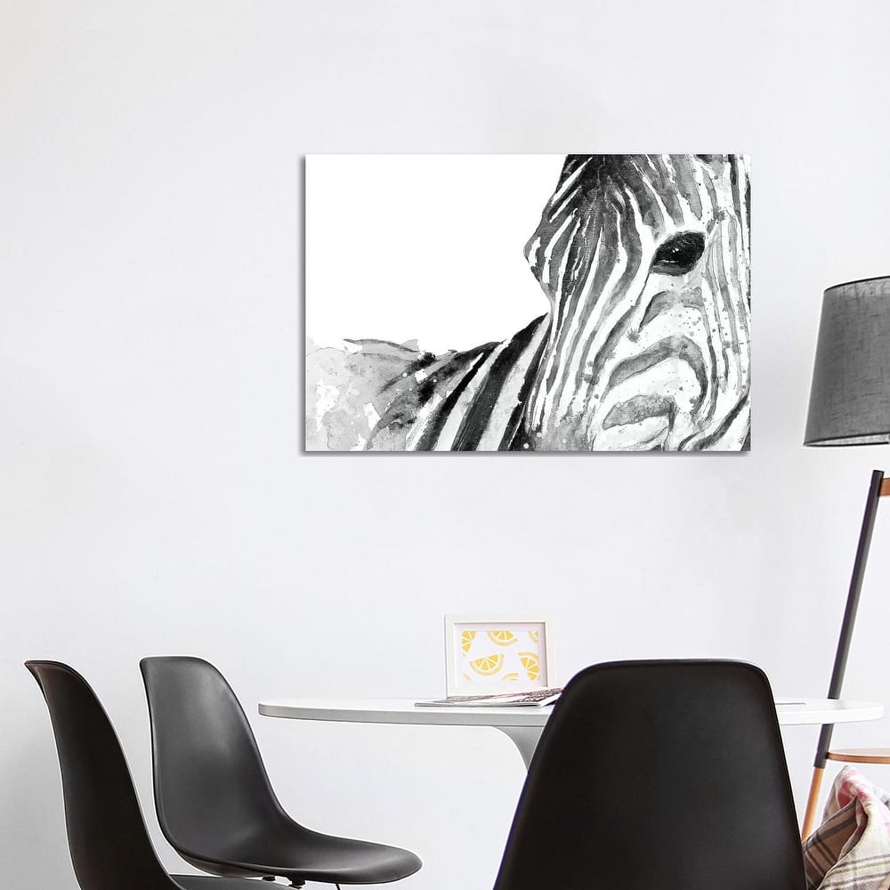 iCanvas "Zebra Gaze" by Patricia Pinto Canvas Print