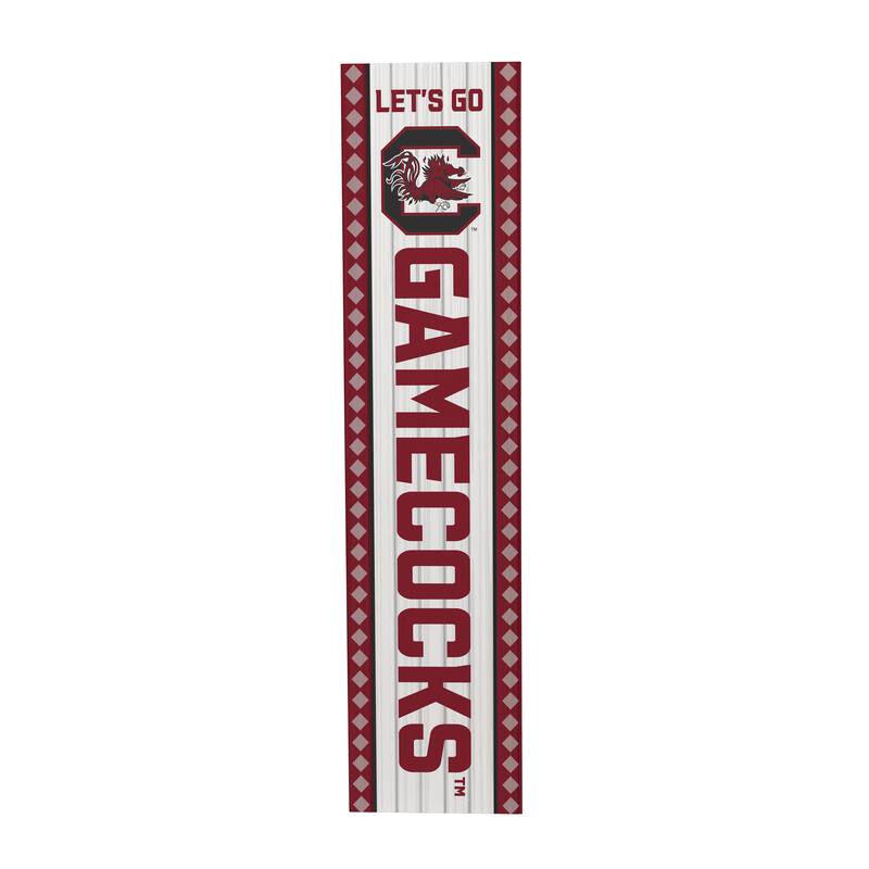47" Double Sided Seasonal Porch Leaner, University of South Carolina - 47" x 11.25"