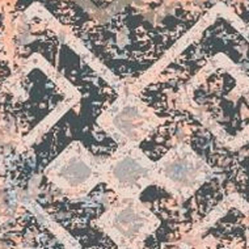 HomeRoots Abstract Contemporary Rectangle Area Rug - 5' X 8'