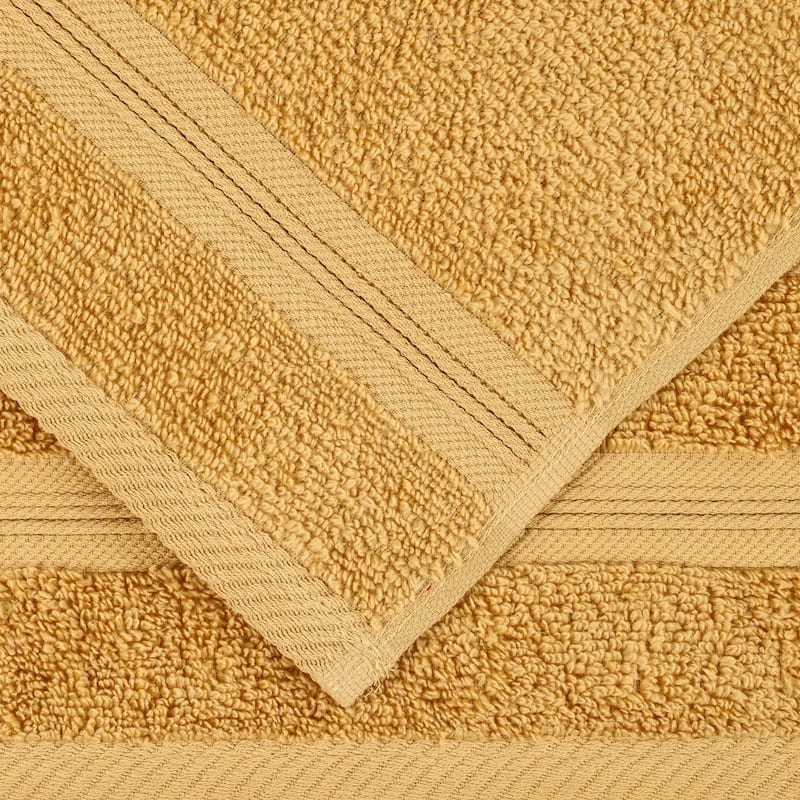 Superior Smart Dry Zero Twist Cotton 3-Piece Assorted Towel Set