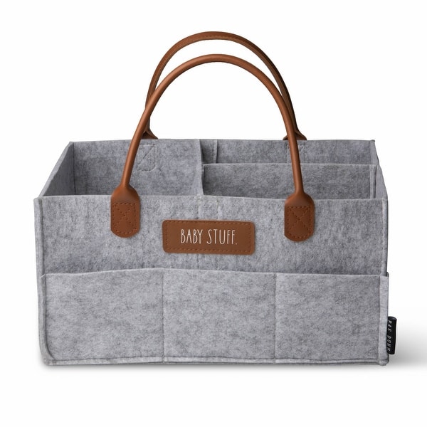 slide 2 of 9, RAE DUNN Baby Diaper Caddy Organizer Small