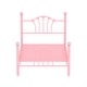 preview thumbnail 12 of 21, VECELO Classic Metal Platform Bed Frame, Twin Size Beds with Shell Style, Storage Space Under Bedframes, Kids Bed