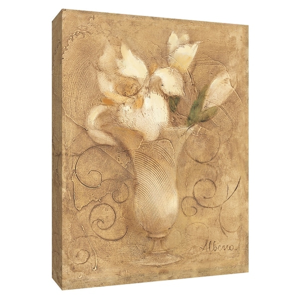PTM Images 9-154662 PTM Canvas Collection 10" x 8" - "Mini Bouquet I" Giclee Flowers Art Print on Canvas