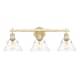 Option Brushed Champagne Bronze with Clear Glass