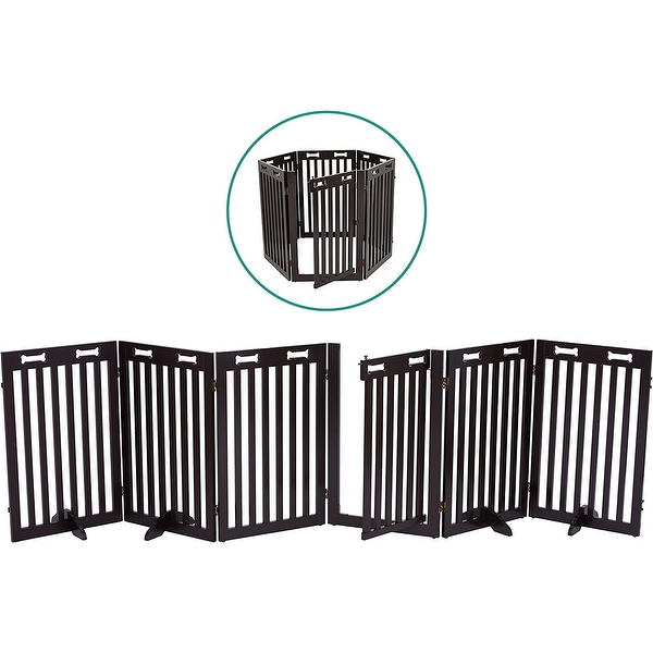 Picket fence dog gate cheap