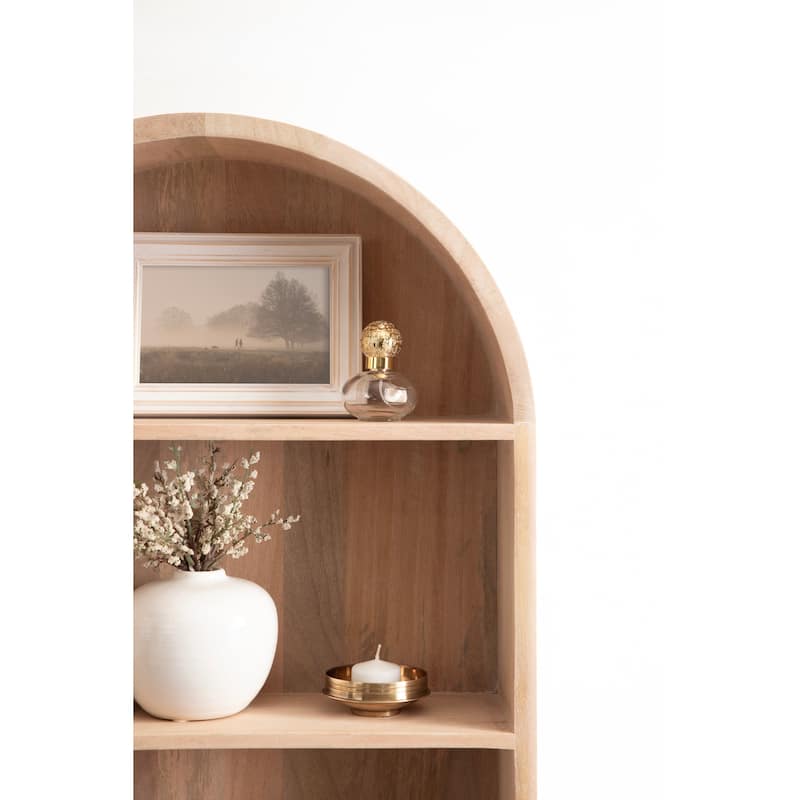 Kate and Laurel Arcott Arch Wall Shelf
