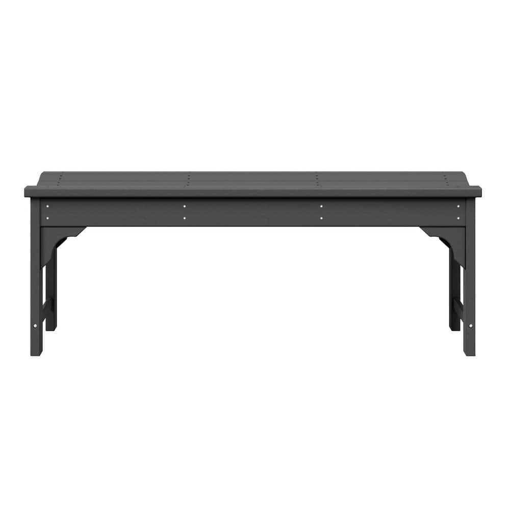 Laguna Hdpe All Weather Outdoor Patio 48" Bench