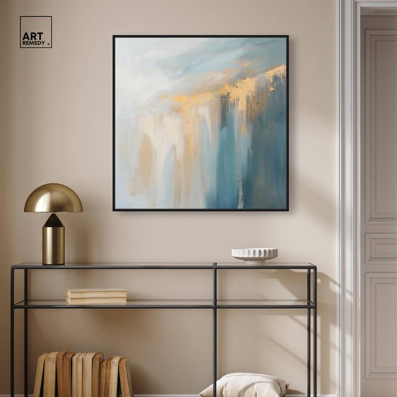 Golden Tears I Canvas by Art Remedy