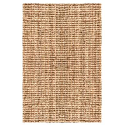Delara Handwoven Boucle Area Rug, 100% Natural Texture & Lasting Durability for Modern High-Traffic Areas like Living Rooms