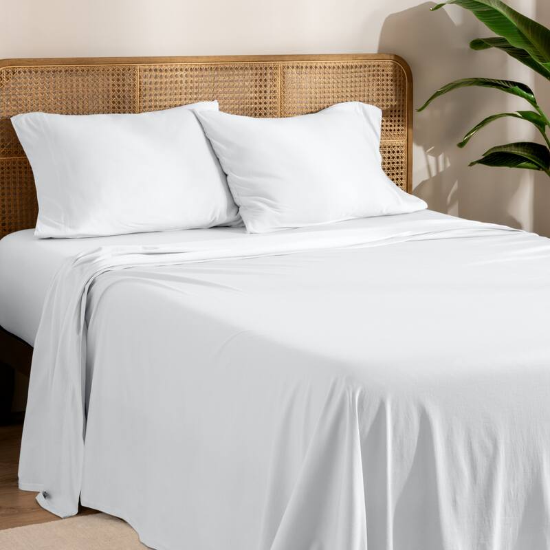 Bare Home Organic Cotton Jersey Sheet Set